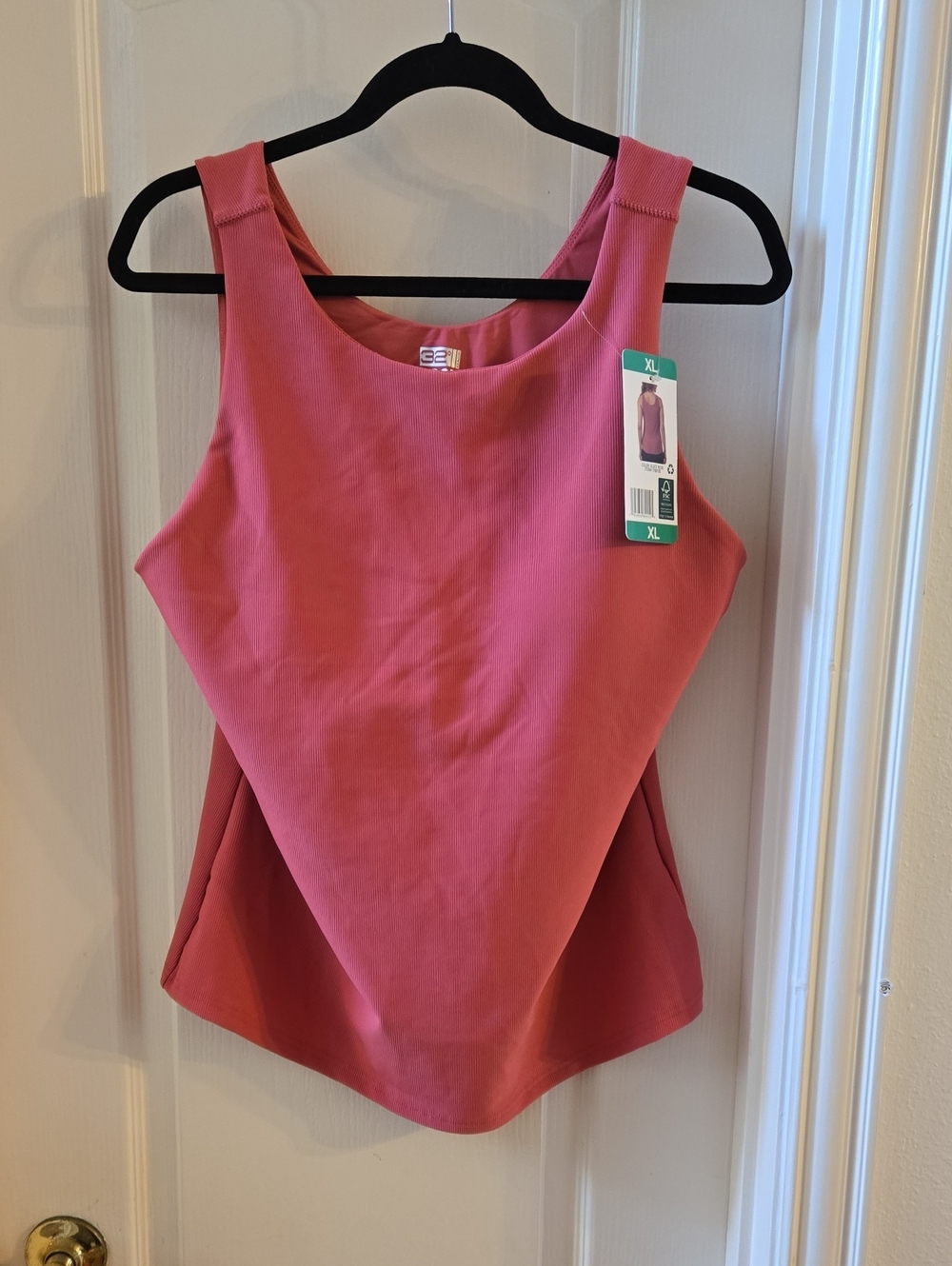 32 Degrees Rose Pink Sleeveless Tank Top XL NWT